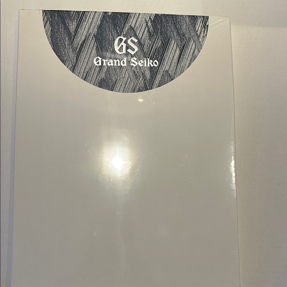 Grand Seiko White Packaging